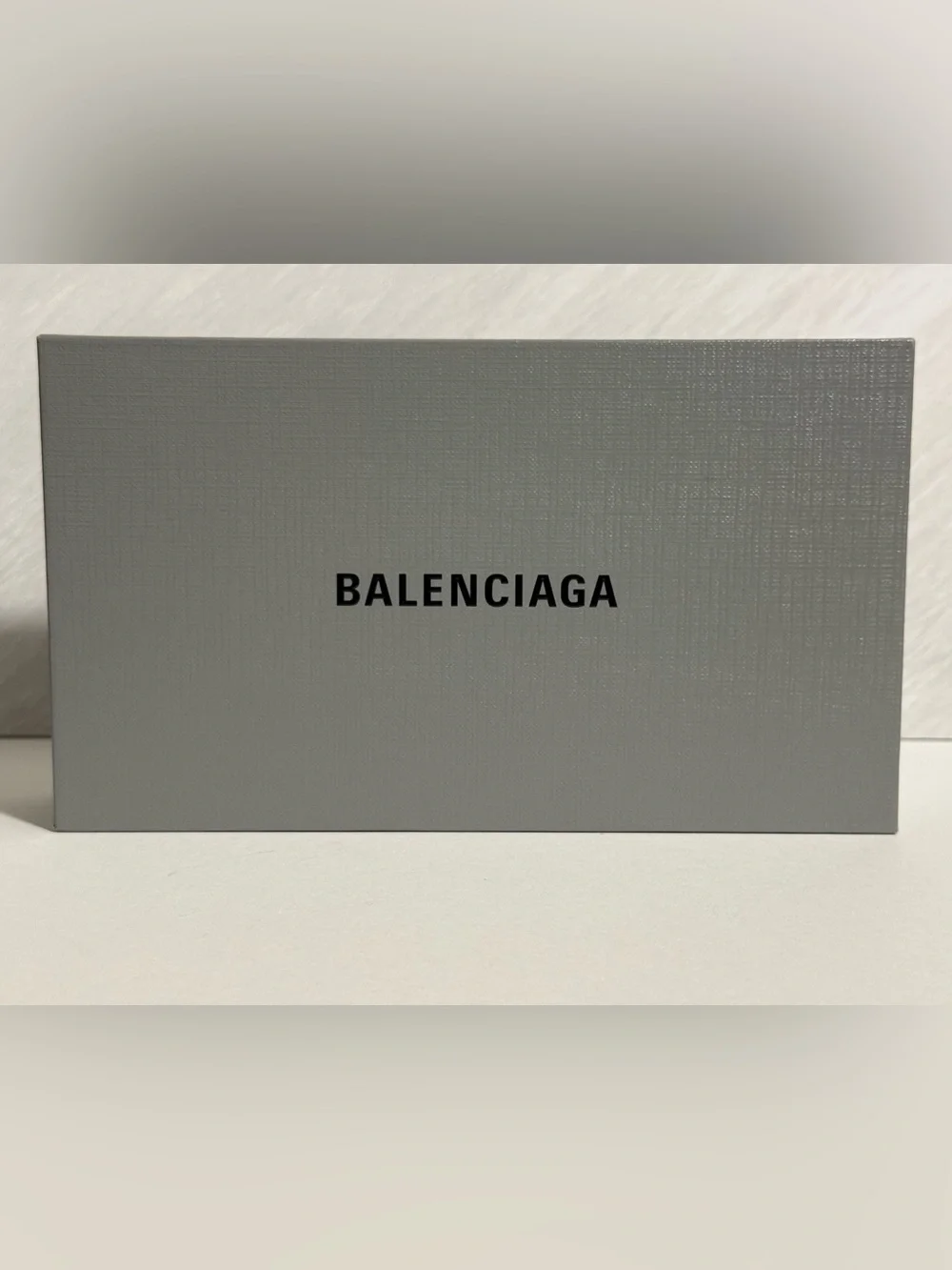 Authentic Balenciaga Empty Box Grey Wallet 621484